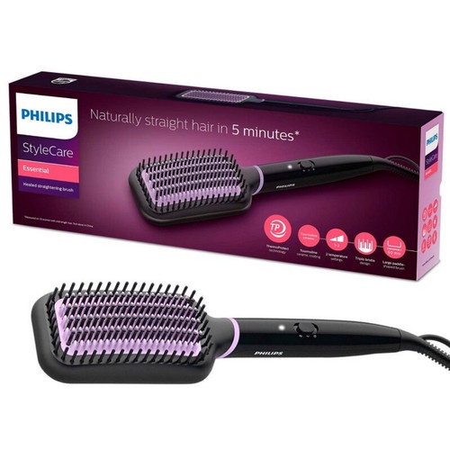 Philips BHH880/00 Style Care Essential Heated straightening brush phillips philip catokan rambut pel