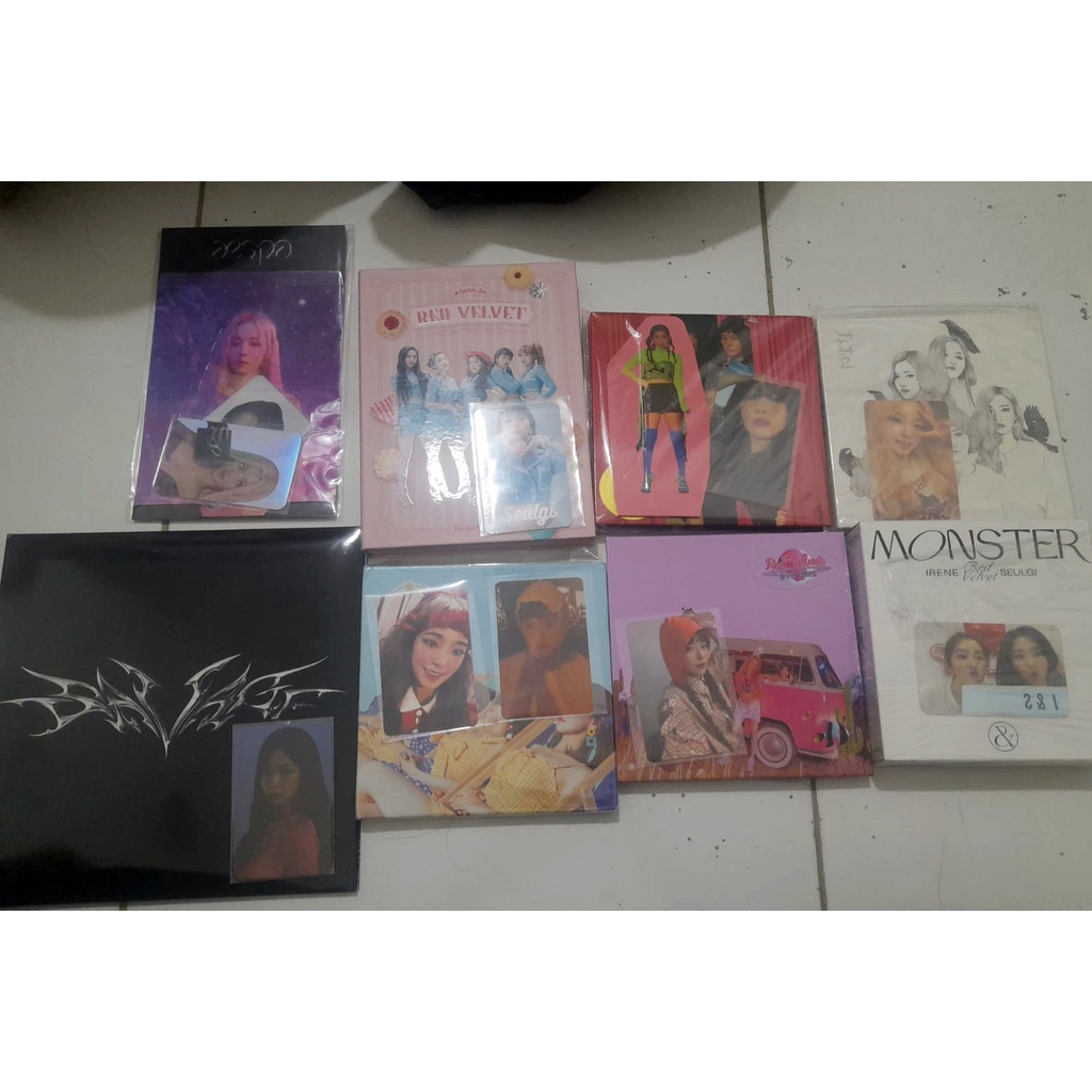 official red velvet album IRENE cookie jar day1 summer magic monster irene seulgi savage aespa
