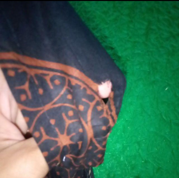 Batik Couple Keluarga Sania Ruffle Ori Ndoro Jowi Dnt Motif Terbaru