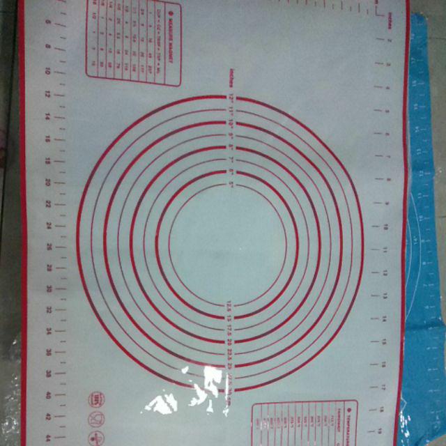 Silicone Mat Alas Adonan Pizza Martabak 40 X 60 Cm