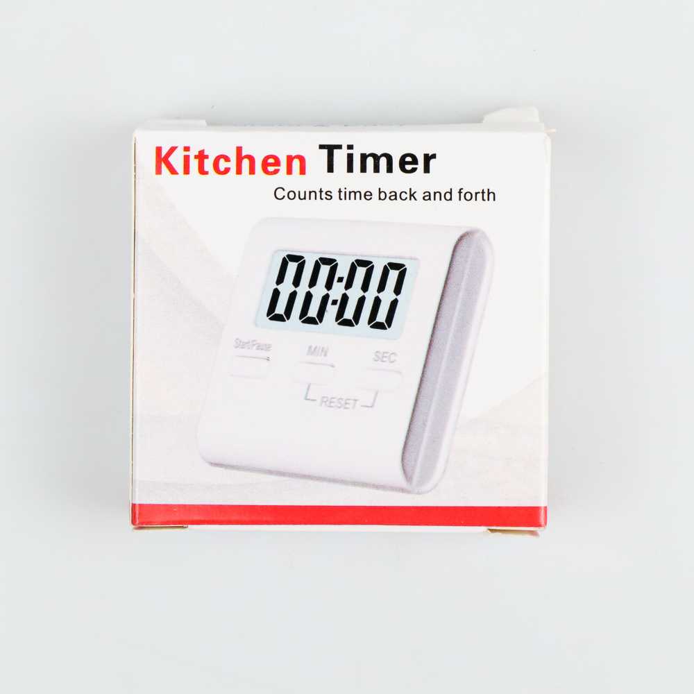 Timer Masak Dapur Countdown Digital Alarm Clock Taffware - T10