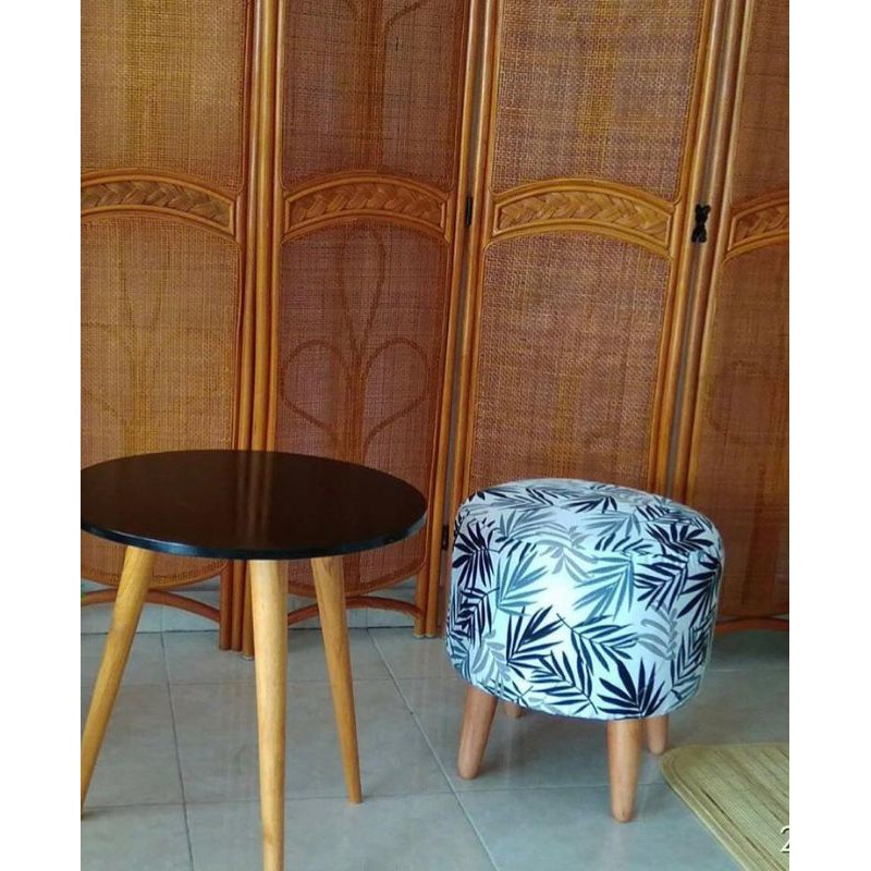 kursi sofa puff bulat