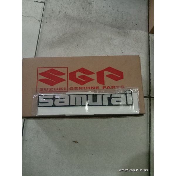 emblem samping samurai Suzuki Jimny