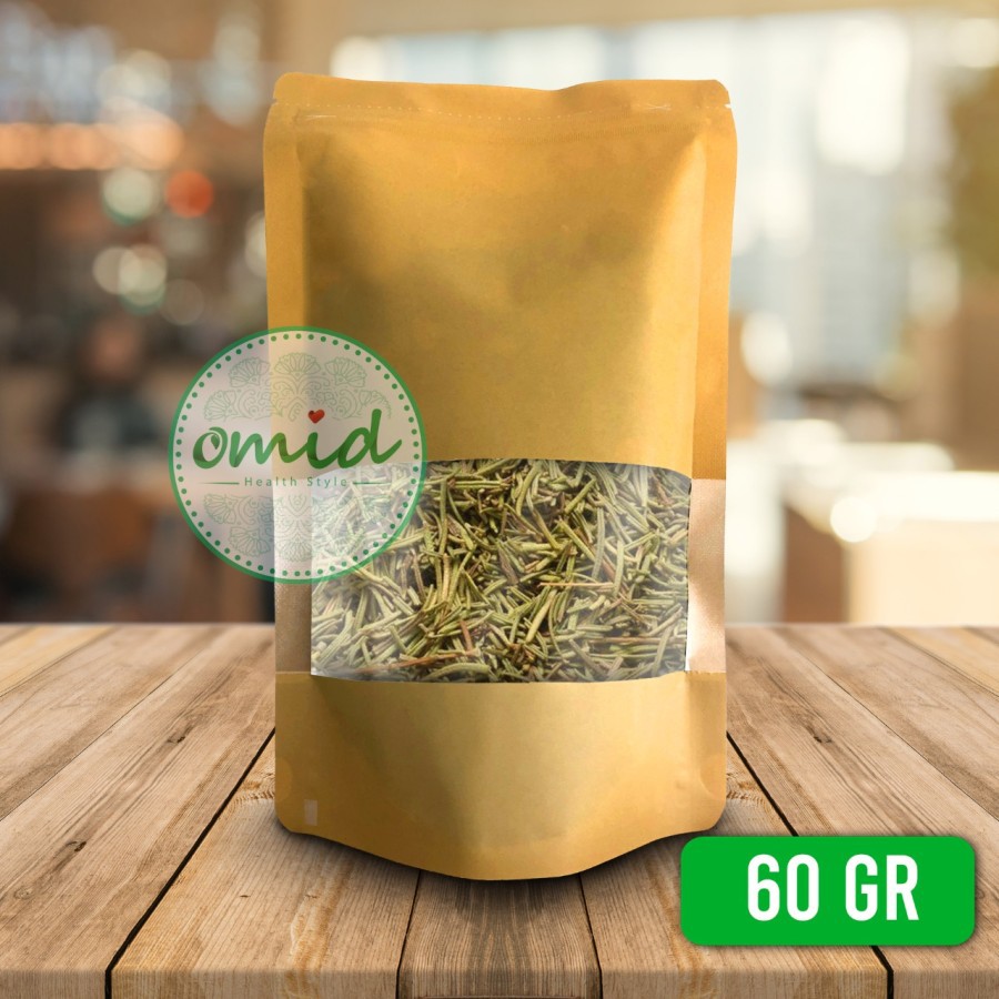 

Dried Rosemary Cut | Rosemary Kering | Paper Pouch Packaging | 100gr