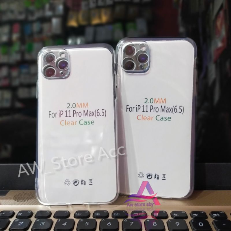 HD CLEAR CASE IPHONE X/XS/XS MAX/XR/11 PRO/11 PRO MAX/TEBAL TRANSPARANT 2.0mm