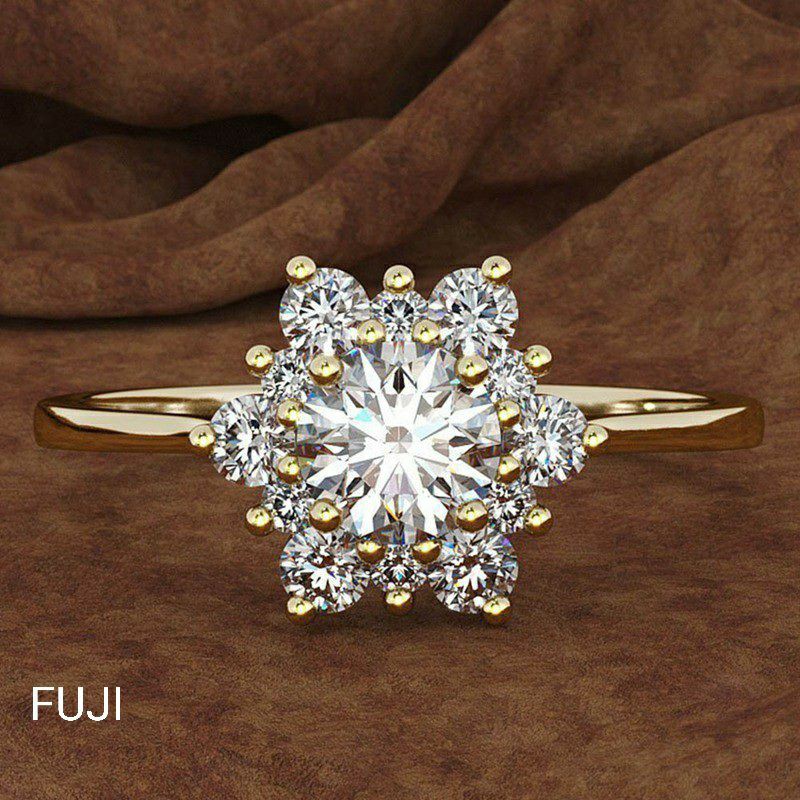 Cincin cantik Fashion berlian replika uk56789 ♡FUJI♡