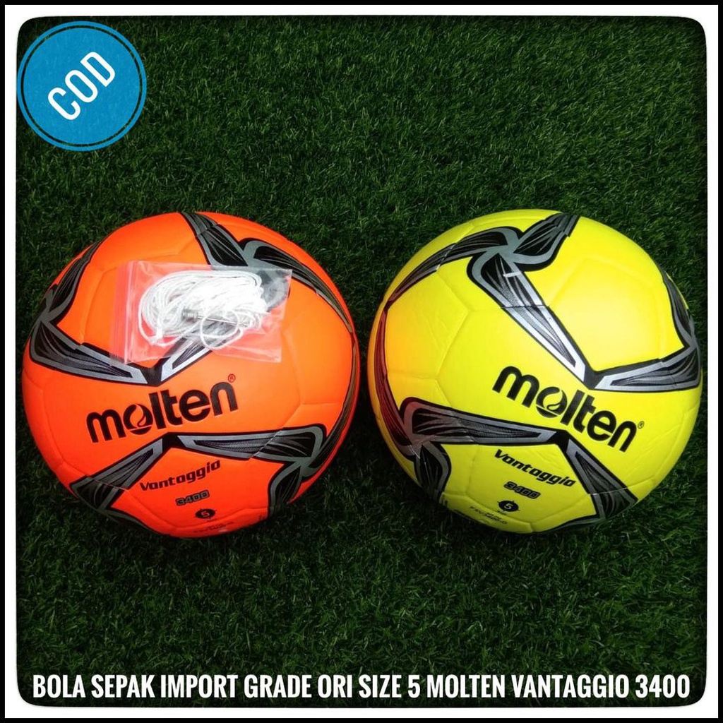 Bola Sepak Import Grade Original Bola Sepak Size 5 Molten Vantaggio 3400