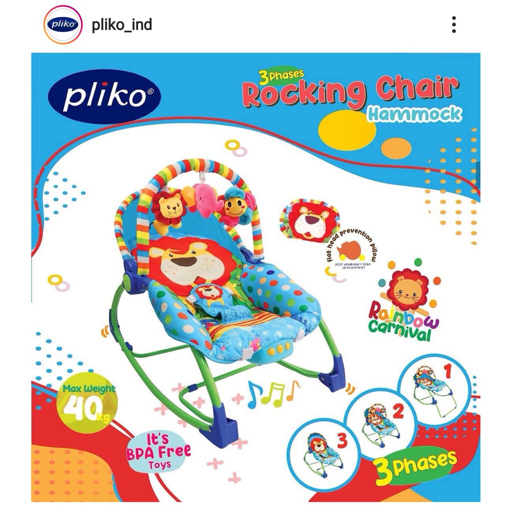 Pliko Bouncer rocking hammock 308 bubble 4k