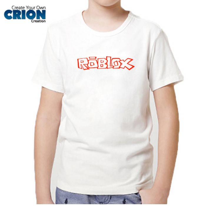 Kaos Roblox Anak - Roblox Logo - By Crion