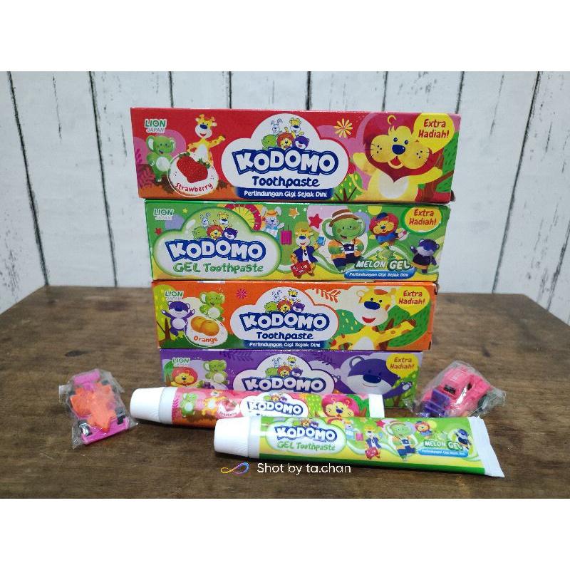 Kodomo toothpaste 45gr ekstra mainan pasta gigi anak odol anak