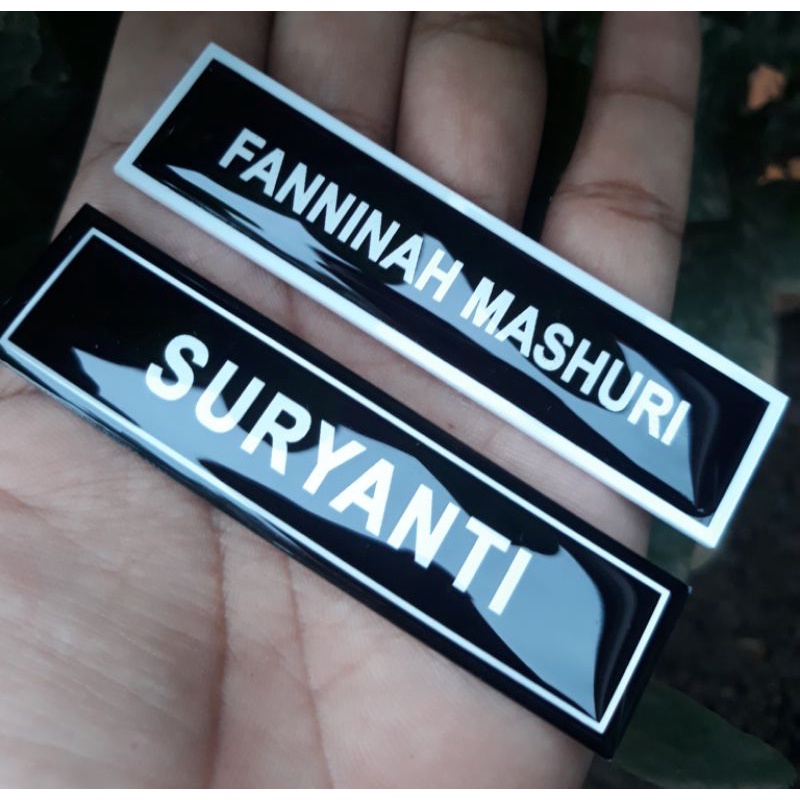 

Nama Dada / Name tag