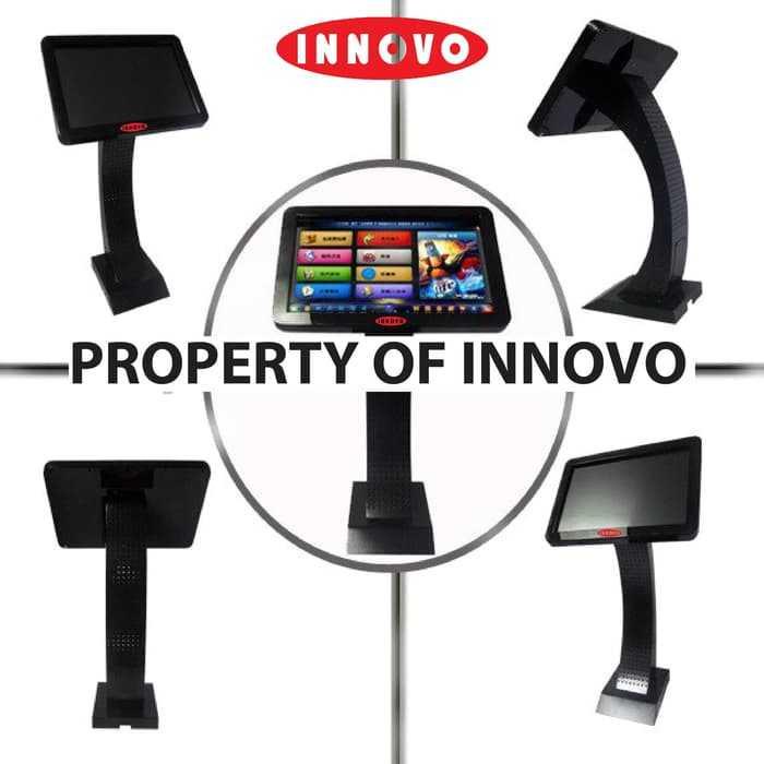 Touchscreen 19 inch + Floor Stand Kualitas Terbaik