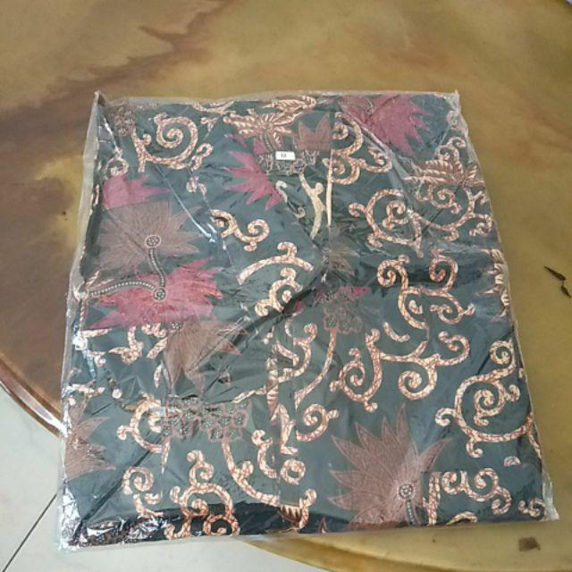 Kemeja Batik Pria Ppbtk07 Modern Lengan Panjang Casual Modis Trendy Masa Kini M L Xl Asli Pekalongan