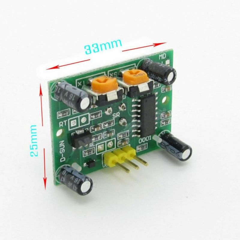 [HAEBOT] PIR Sensor Phyroelectric HC SR501 Infrared Sensor Gerak 3 Pin 5V Arduinoo Module Modul Motion Detection