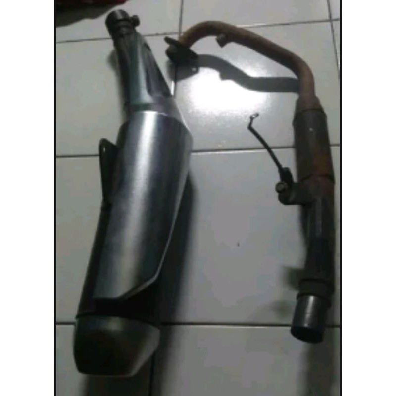 Jual Knalpot Standar Cbr Non Led Ori Original Knalpot Cbr R Lokal Shopee Indonesia