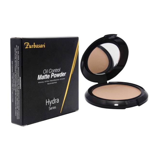 lengkap variant [ purbasari ] oil control matte powder hydra series purbasari