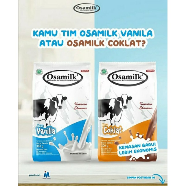 SUSU PENGGEMUK ANAK &amp;DEWASA TERLARIS/OSAMILK SUSU PENGGEMUK TERLARIS