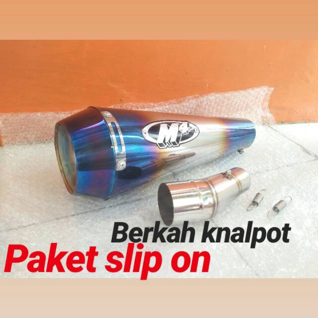 KNALPOT RACING M4 NINJA 250KARBU NINJA 250Fi NINJA Z250 RR MONO CBR 250RR R25 CBR150 SLIP ON M4