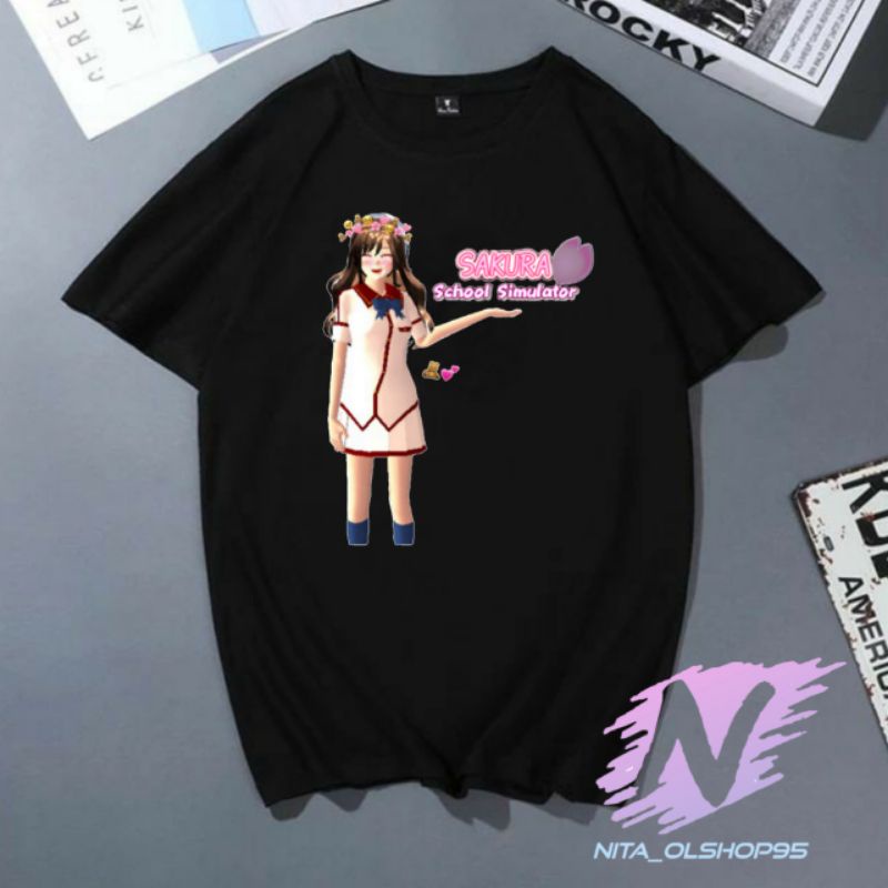 kaos sakura school simulator terbaru baju kaos anak sakura