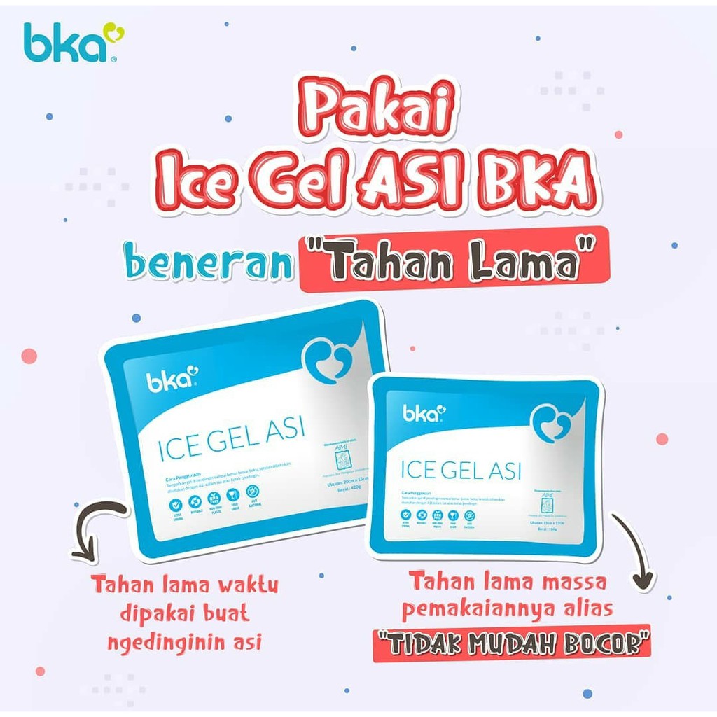 BKA Ice Gel Office Pack pendingin asi