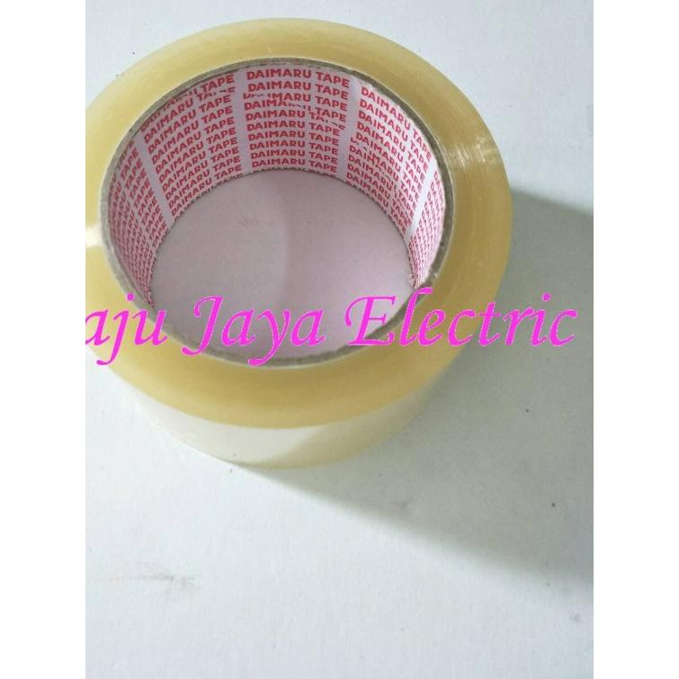 

♜ Lakban Bening Daimaru OPP Tape 2" Inch In 90 Y Yard 2Inch Bening ☁