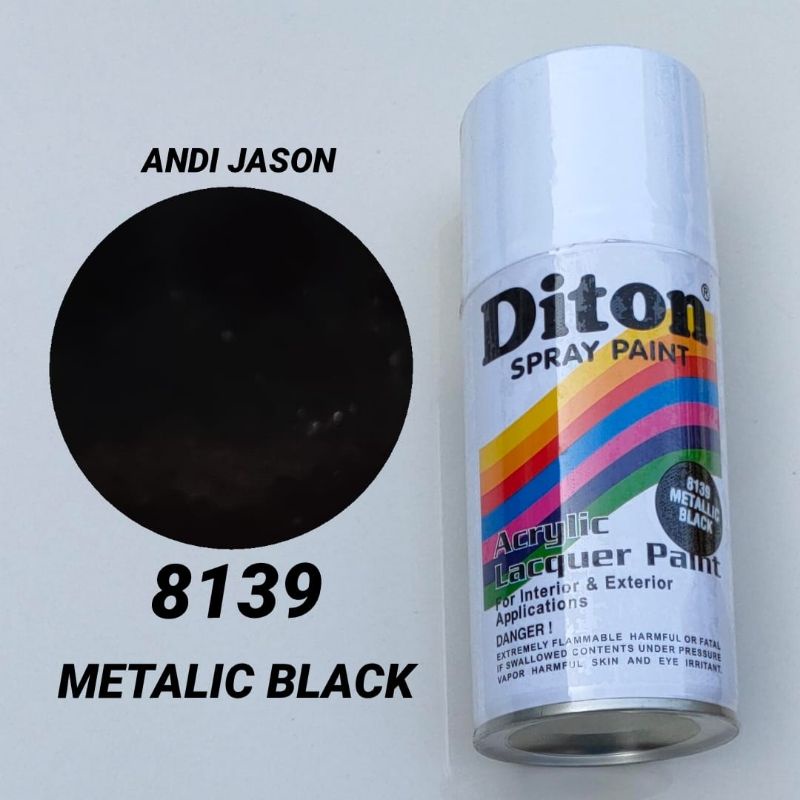 DITON CAT SEMPROT 300CC NO 8139 METALIC BLACK