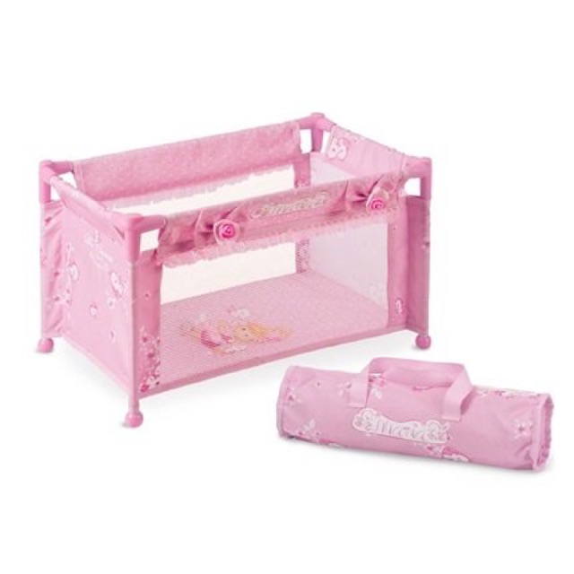 Ranjang Boneka Travel bed for dolls Kasur Baby Alive