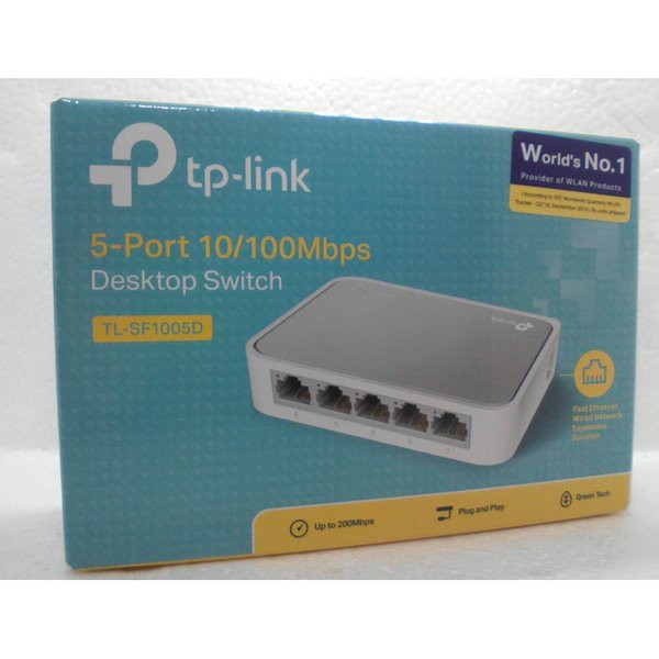 TP-LINK TL-SF1005D 5 port 10-100Mbps