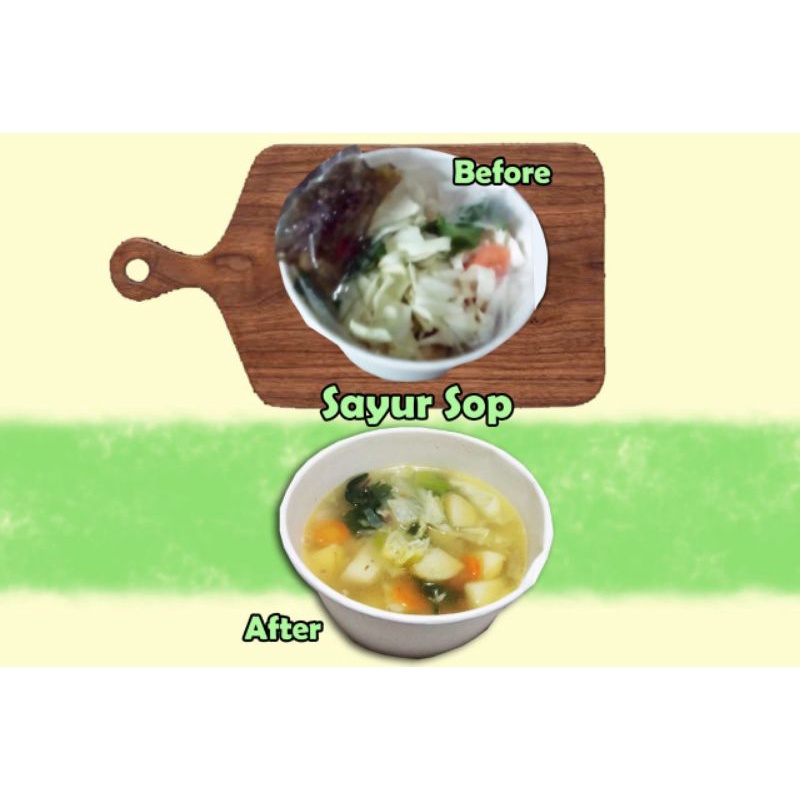 

Sayur sop praktis