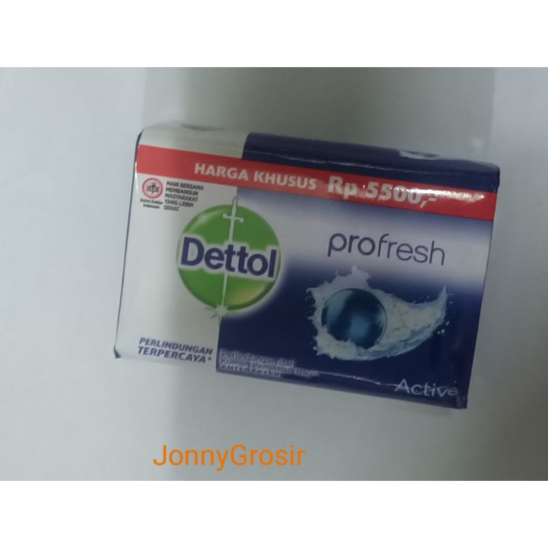 Dettol sabun  batangan bar soap 100g &amp; 65g