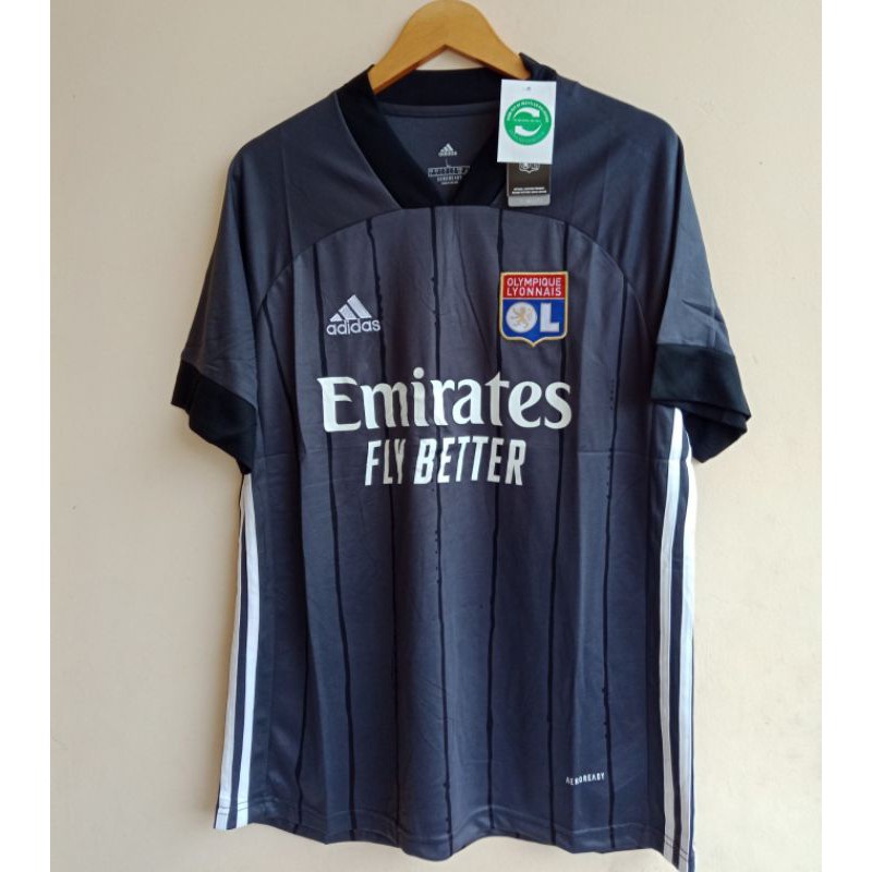 JERSEY BOLA OLYMPIQUE LYON AWAY 2020/2021 GRADE ORI
