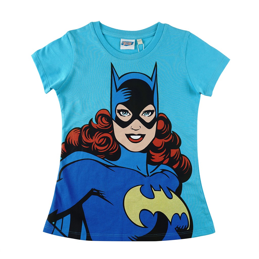 KIDS ICON Kaos  Anak  Perempuan  4 12  Tahun  JUSTICE LEAGUE 