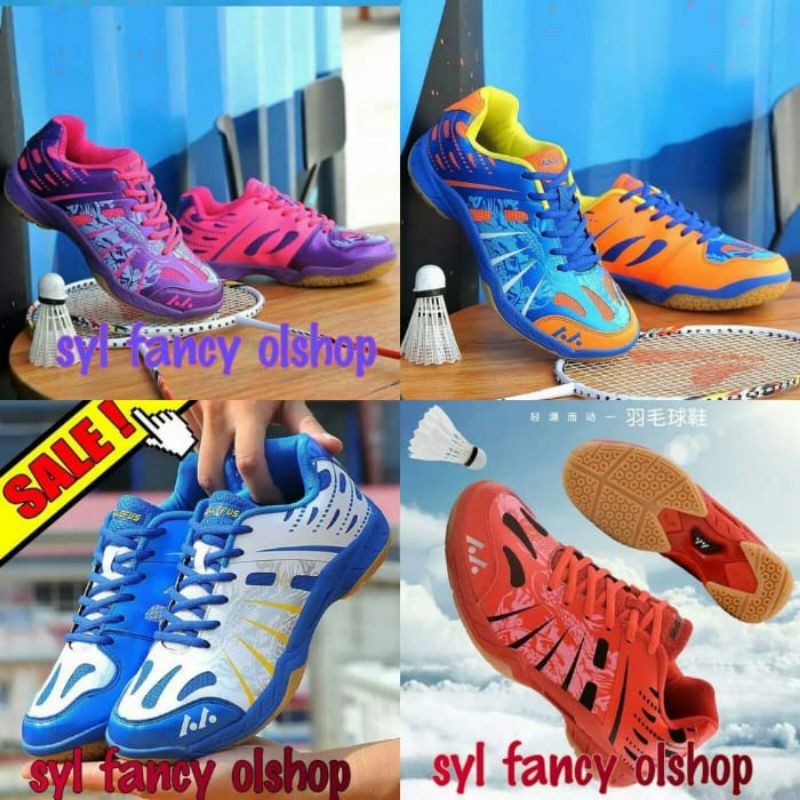 Sepatu Lefus Original Badminton Shoes Bulutangkis