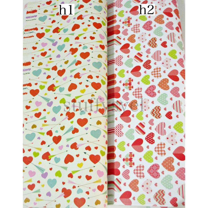 

Kertas Kado Hati / Sansan Wawa / Wrapping Paper