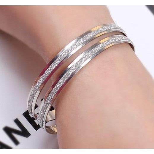 MORYMOSHI G11 Gelang Tangan Wanita Diamond Dust Fashion Korea Aksesoris Murah Bangle