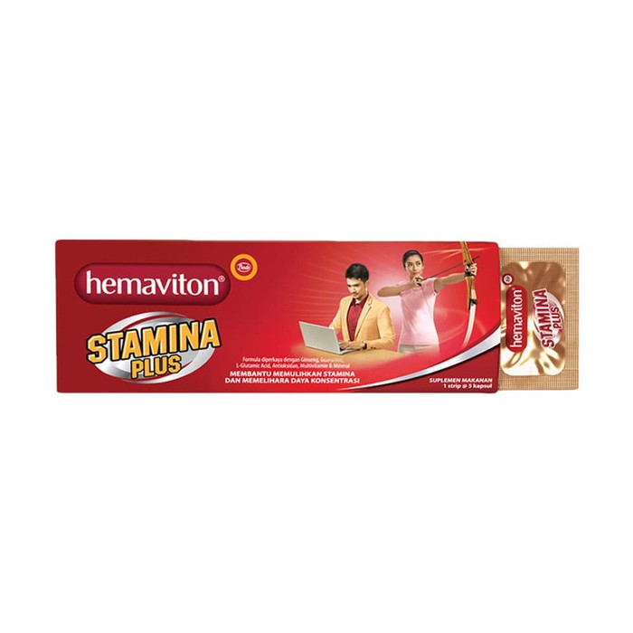 HEMAVITON STAMINA PLUS STRIP 5 KAPSUL