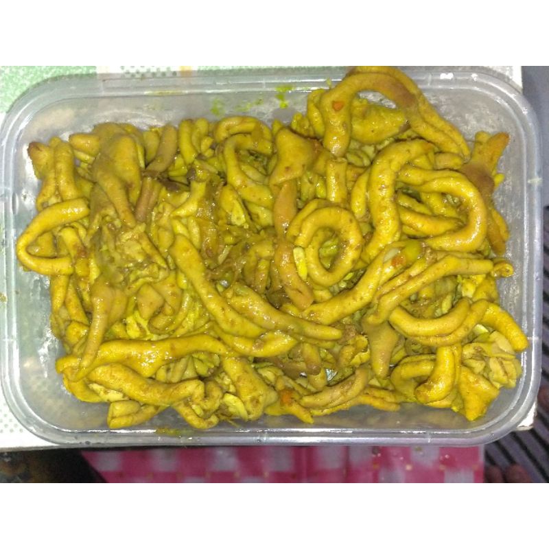 

USUS UNGKEP BUMBU KUNING SIAP GORENG FREE SAMBAL
