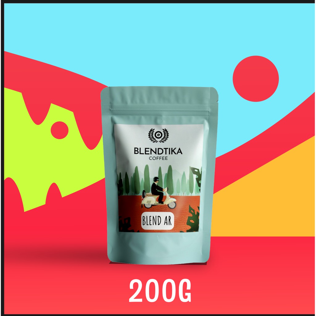 

Kopi Susu Blend Robusta Arabika 200gr 70/30