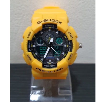 JAM TANGAN PRIA G-SHOCK CASIO GA 100 DUAL TIME / JAM TANGAN COWOK TERBARU