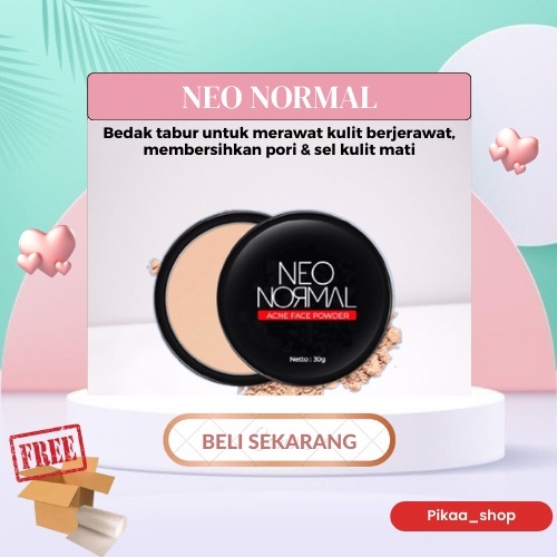 BEDAK JERAWAT- NEO NORMAL ACNE FACE POWDER / LOOSE POWDER ORIGINAL!