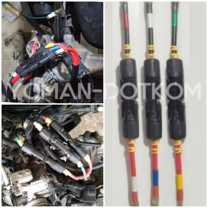 Soket kabel anti kode 12 yamaha aerox / lexi
