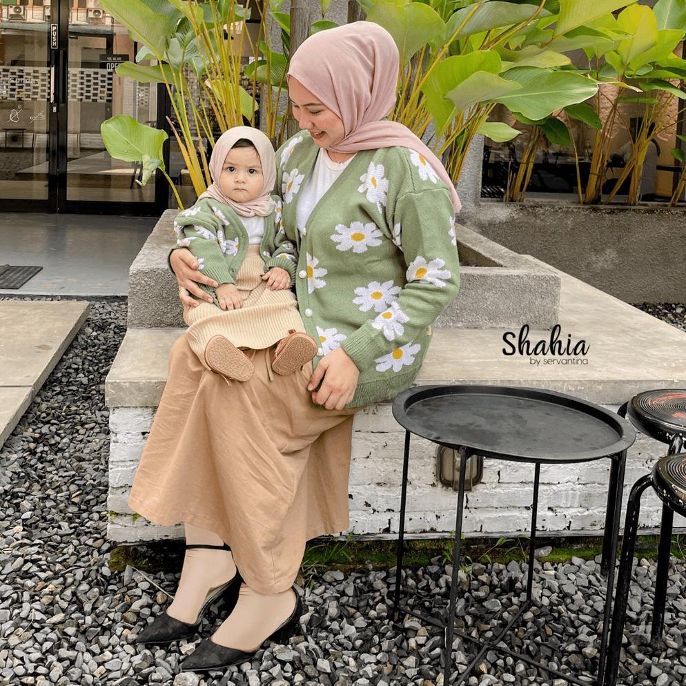 ⇕ SHAHIA - Flo Cardigan Couple Kids & Mommy ⇮