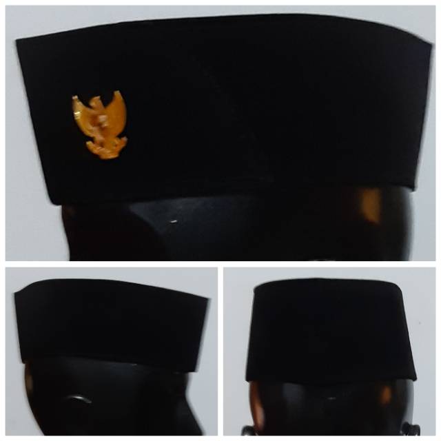 Peci Paskibraka Putra + Pin Garuda