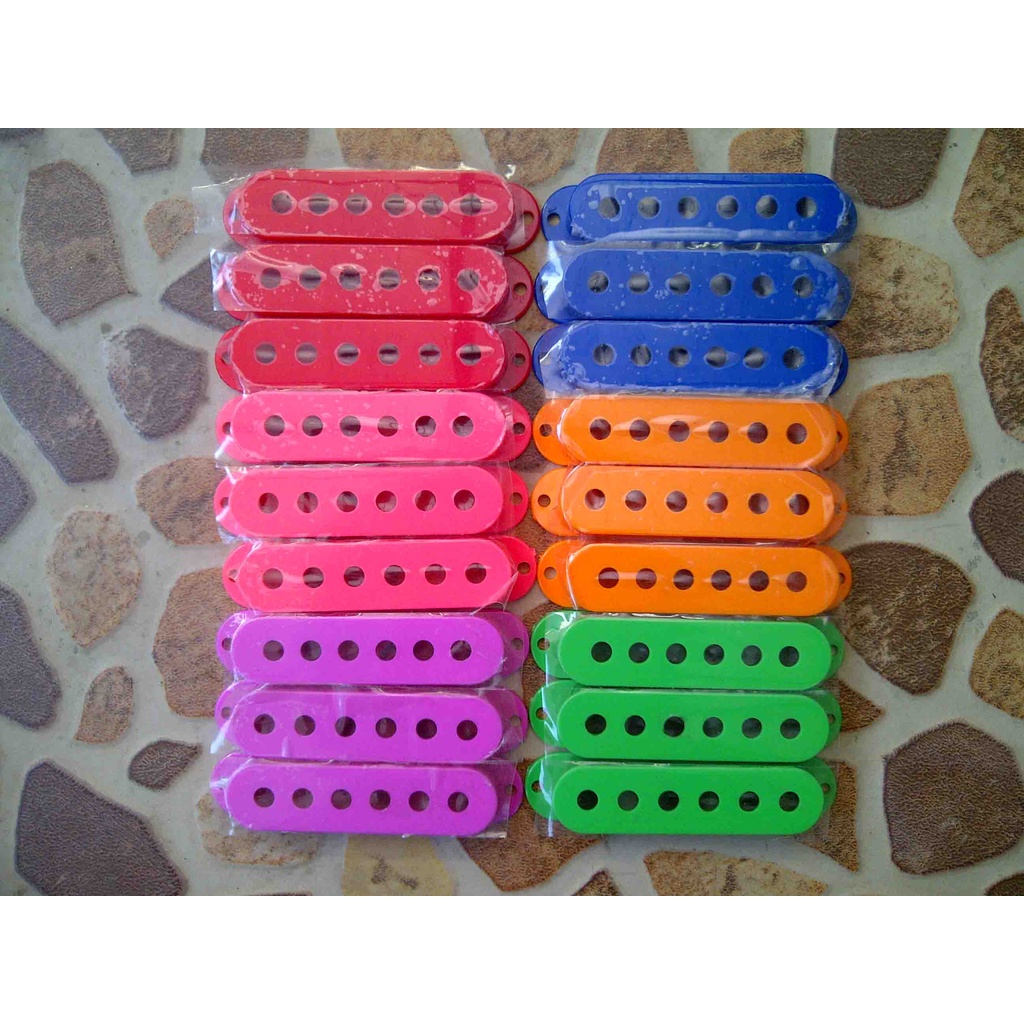 Cover Pickup Dimarzio ISC75 Gitar Elektrik Single Posisi Neck Middle Bridge True Velvet Virtual Solo