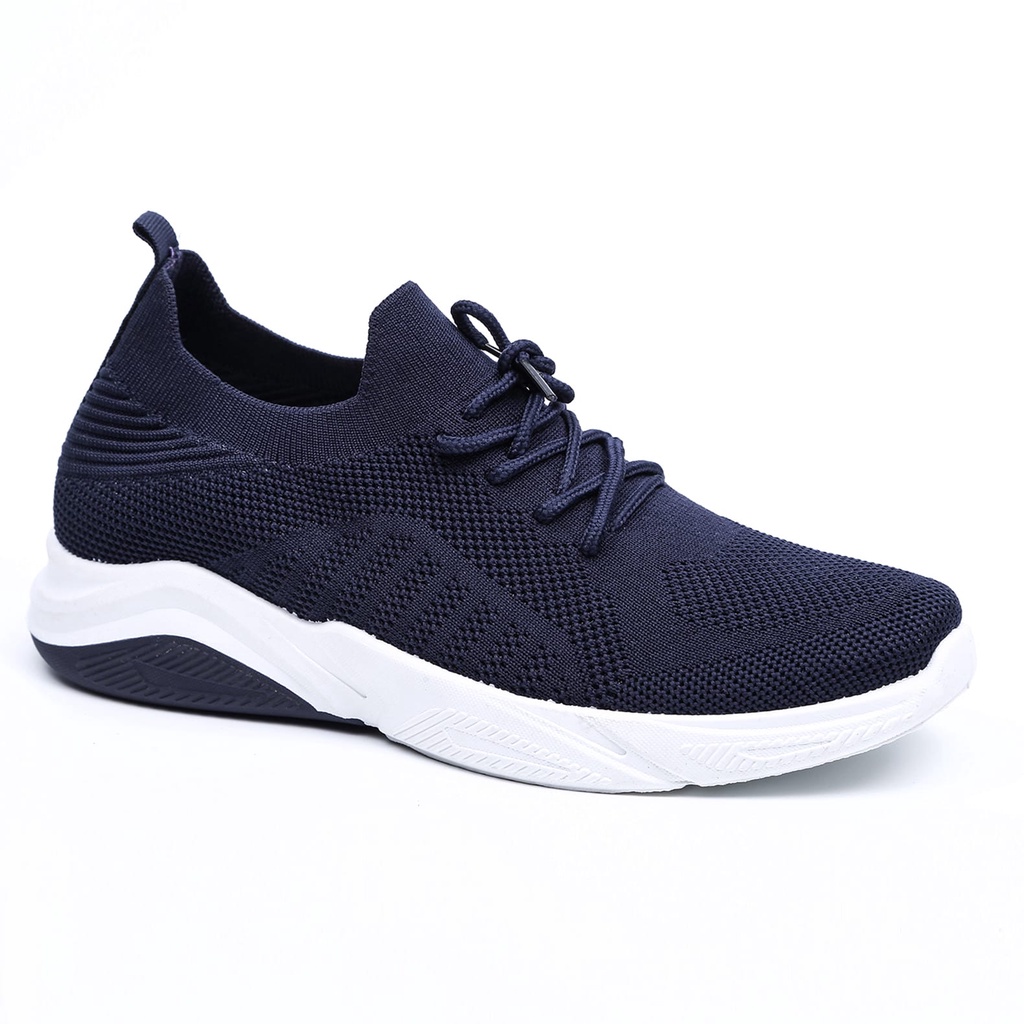 Sepatu Pria Canvas Sneakers Cowok Sport Shoes Olahraga Import Sepatu - E811