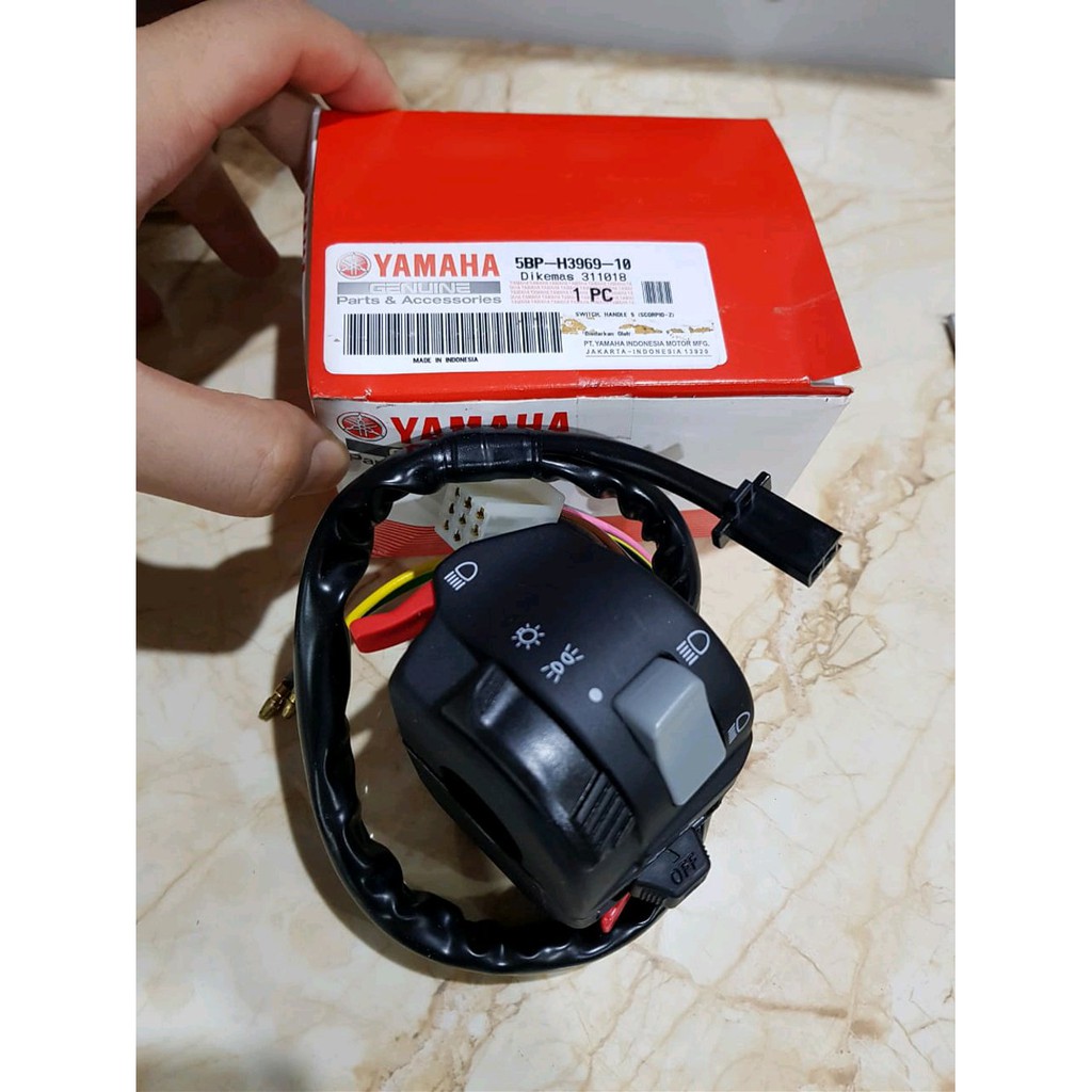 BARU SAKLAR KIRI SCORPIO ASLI ORI YAMAHA 5BP-H3969-10