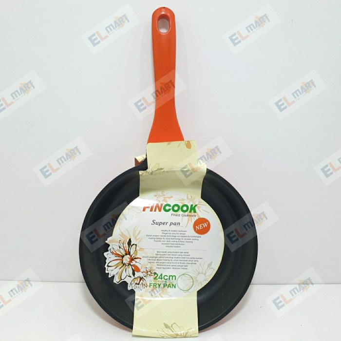 Fincook DCFP2404TF - 2404TF Induksi Frypan Teflon 24cm Anti Lengket