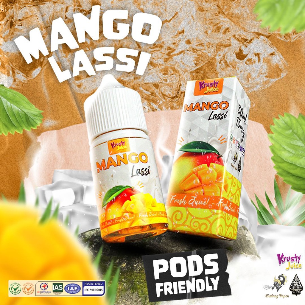 Krusty Juice Lassi Series Pods Friendly 30ML by Java Juice x Dalang Vapor