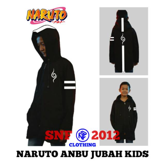 Jubah anime anak anbu kakashi