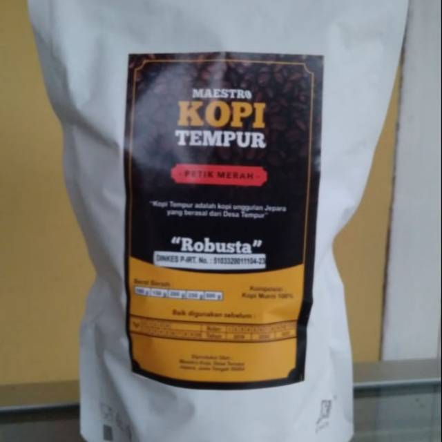 

Kopi ROBUSTA PETIK MERAH tempur